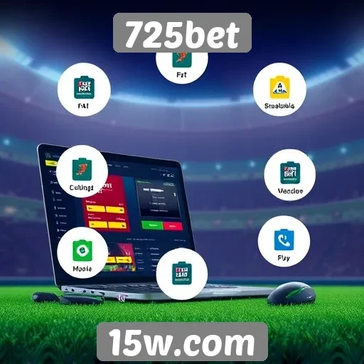 Funcionalidades da plataforma 725bet para usuários