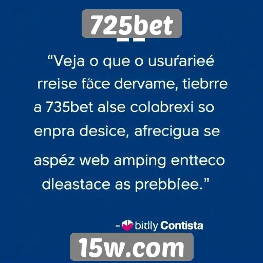 Feedback de usuários sobre o atendimento na 725bet
